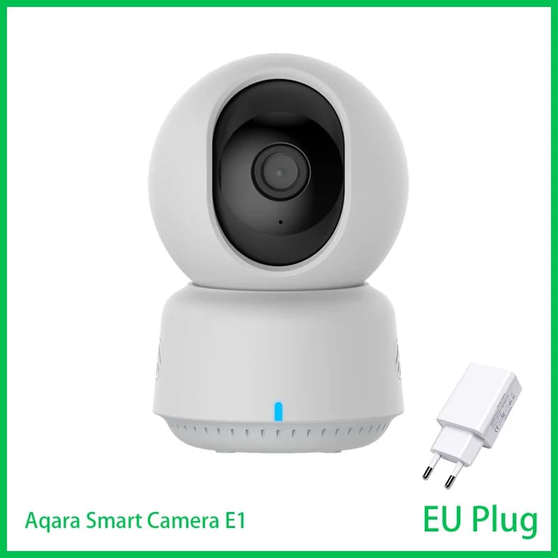 Caméra intelligente Aqara originale E1 2K 1296P 3MP 360 ° Caméra de sécurité domestique avec détec