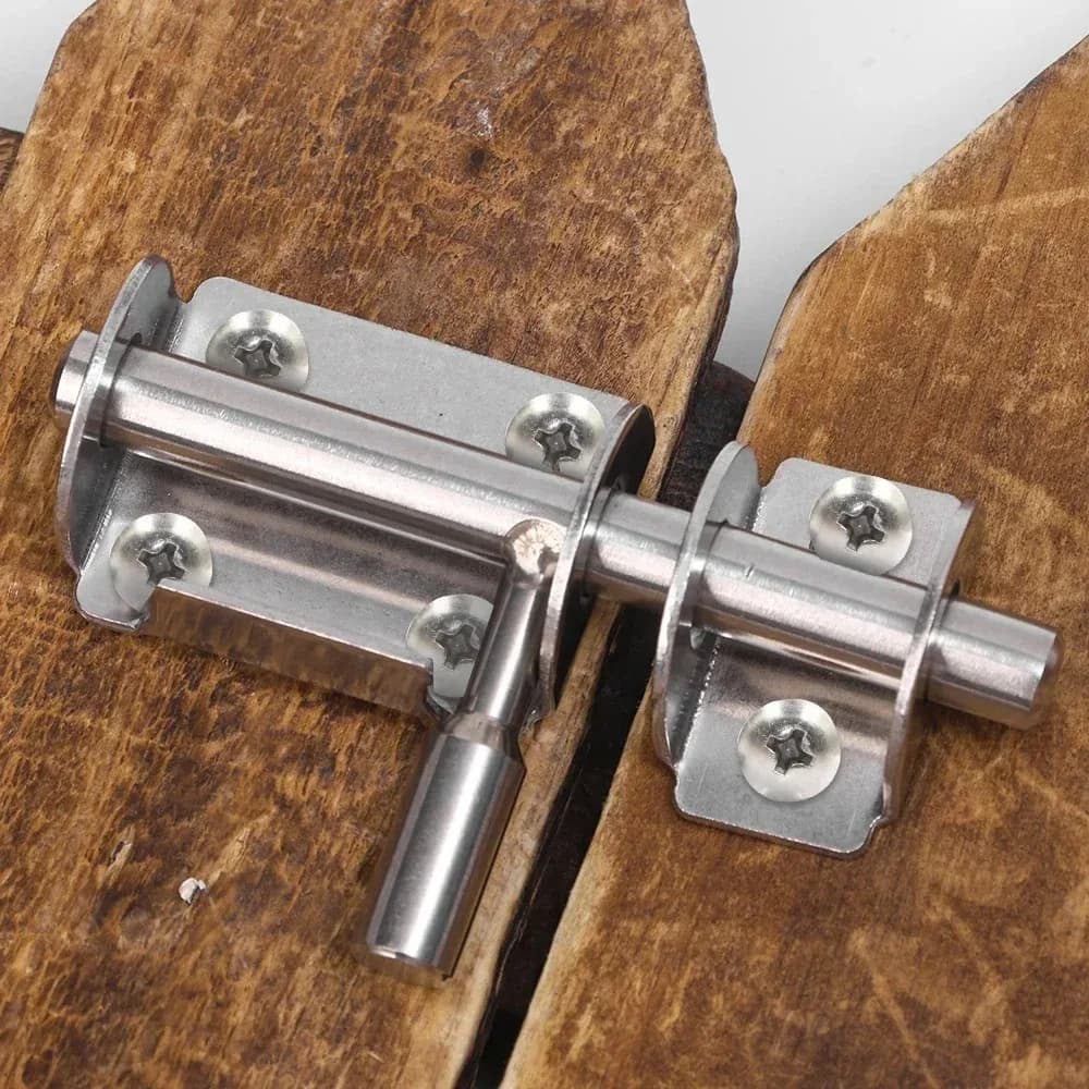 Loquet de porte, 1 pièce, boulons coulissants solides, loquet, quincaillerie domestique, sécurité, s