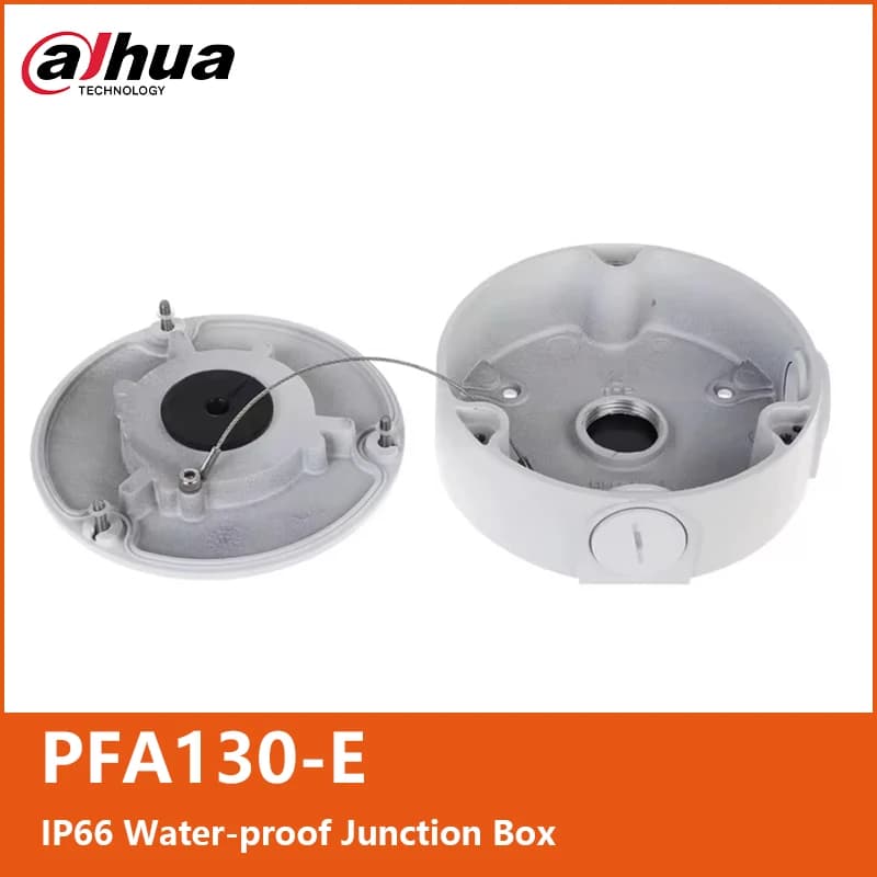 Dahua PFA130-E Boîtier de jonction métallique étanche pour caméra IP, accessoires de vidéosurveillan