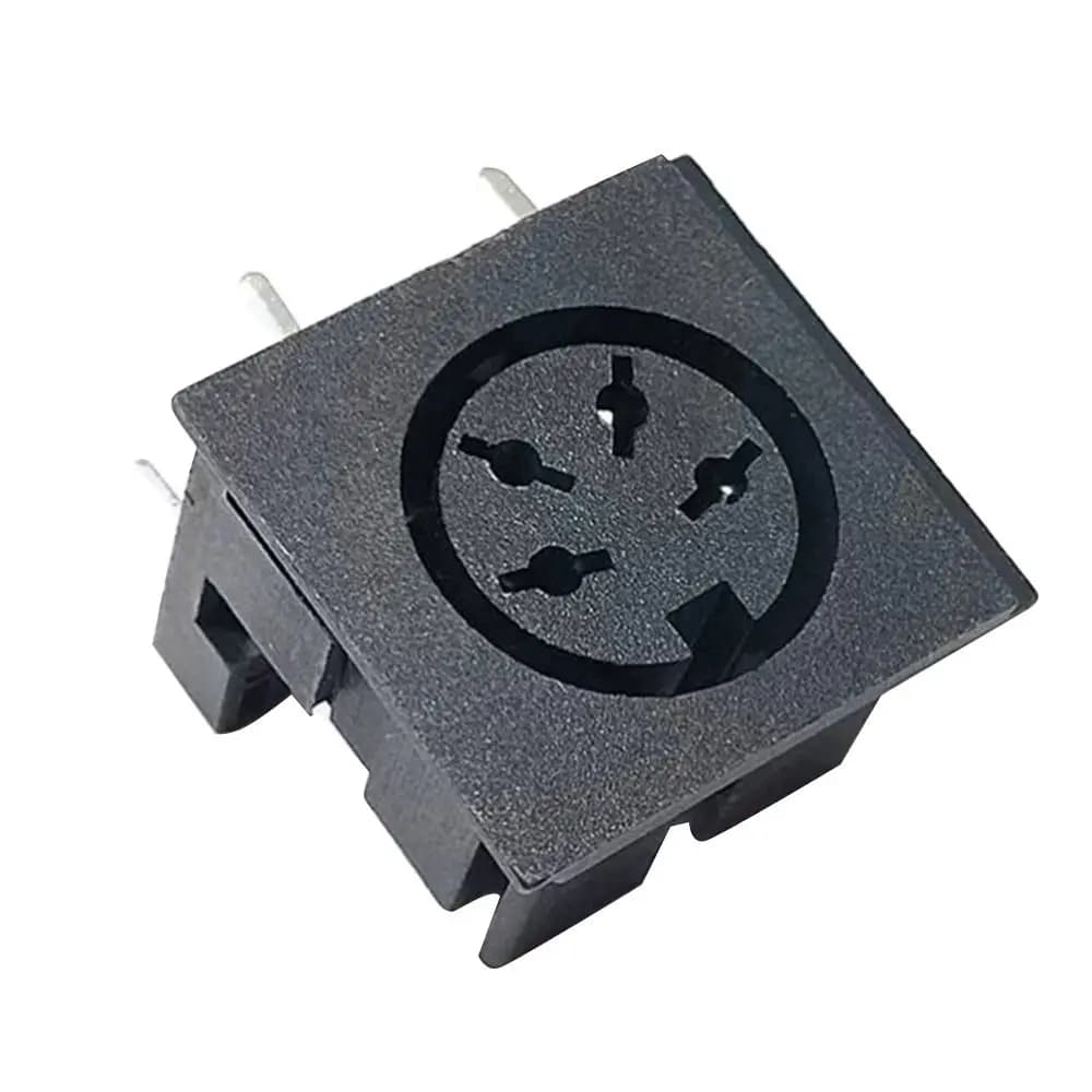 Connecteur femelle DIN 3 4 5 6 7 8 broches, 4 5 6 8 pôles, mini prise de clavier et de souris, prise
