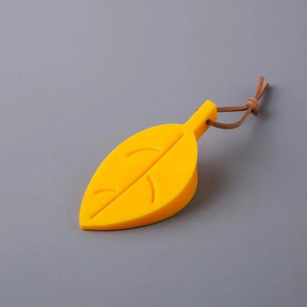 Butée de porte en silicone en forme de feuille, anti-pincement, créative, pour portes intérieures de