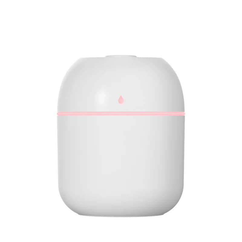 Petits humidificateurs d'air ABS goutte d'eau 220ML pour la maison, avec diffuseur de pulvérisation