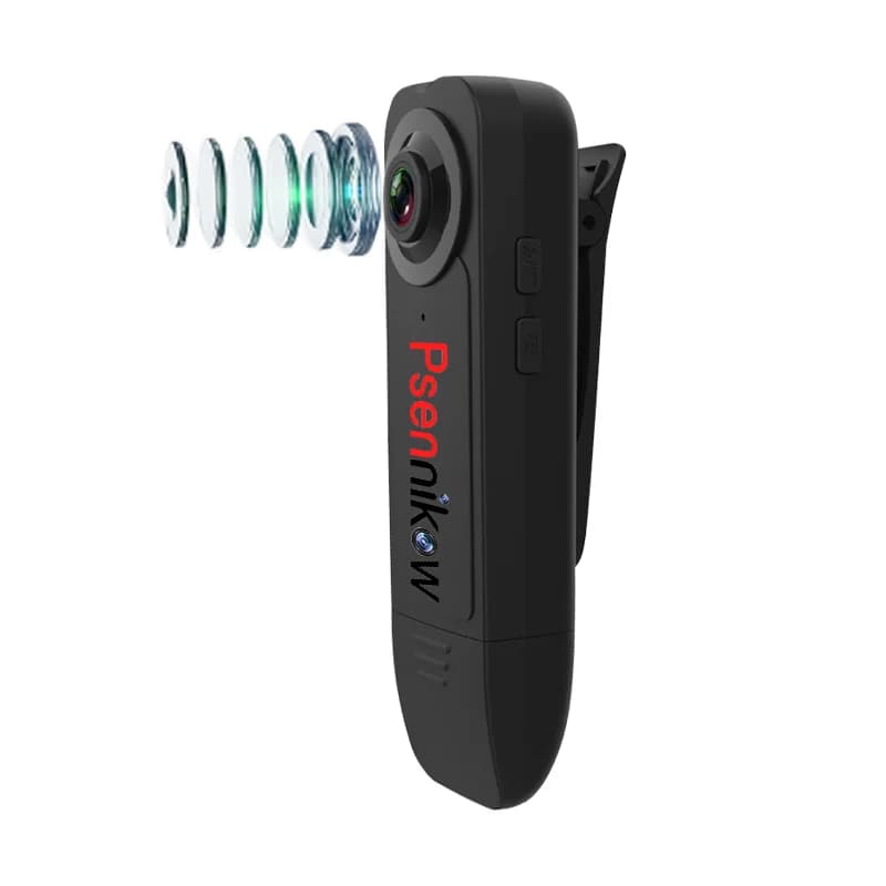 Caméra corporelle Psennikow A18, enregistreur vidéo stylo, petite caméra sport HD 1080P, vision noct