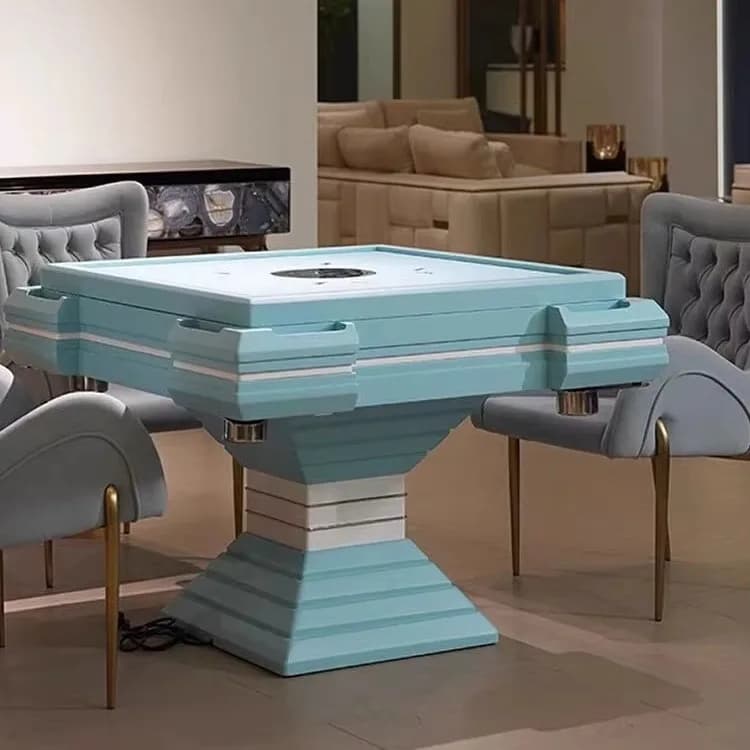 Table de Mahjong moderne de luxe, Clubhouse haut de gamme, Machine de Mahjong automatique pour diver
