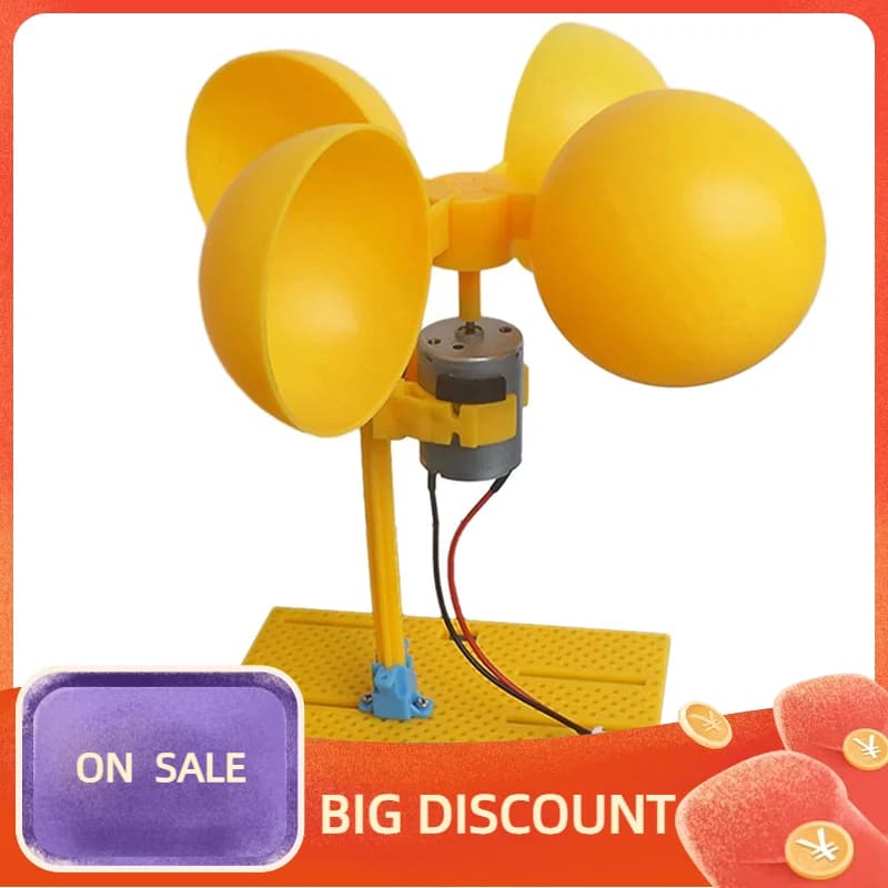 Kit de générateur d'éolienne avec support, micro générateur électrique DC, moteur de génération bric