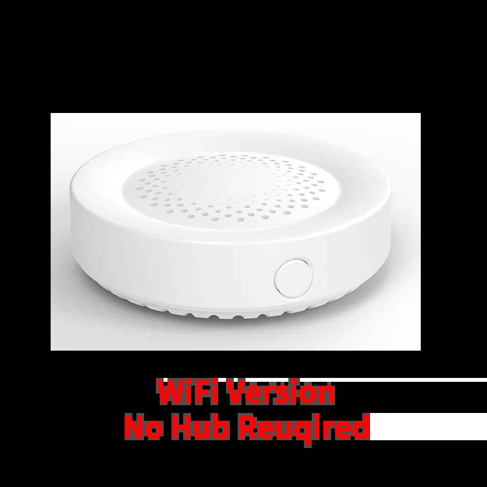 Tuya Zigbee-Sirène d'alarme WiFi pour la sécurité à domicile intelligente, haut-parleur 100dB nous-m