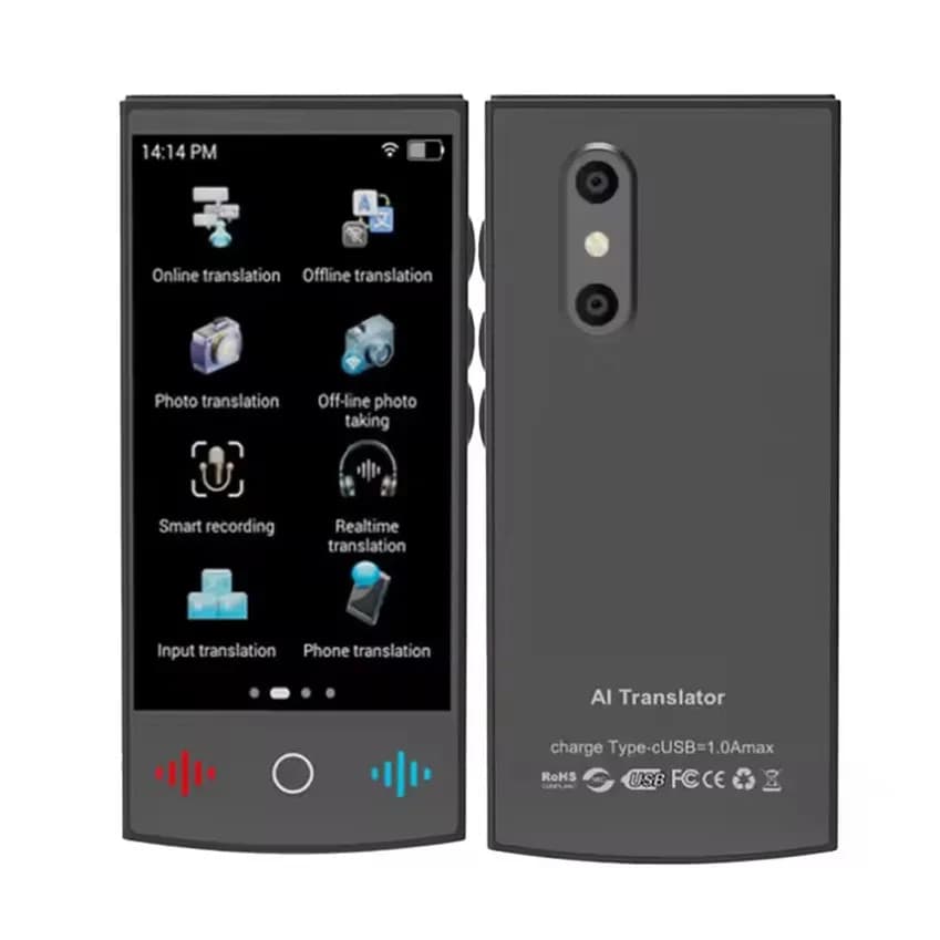 Traducteur vocal intelligent Portable T26, 147 langues, discours en temps réel, Machine de traductio