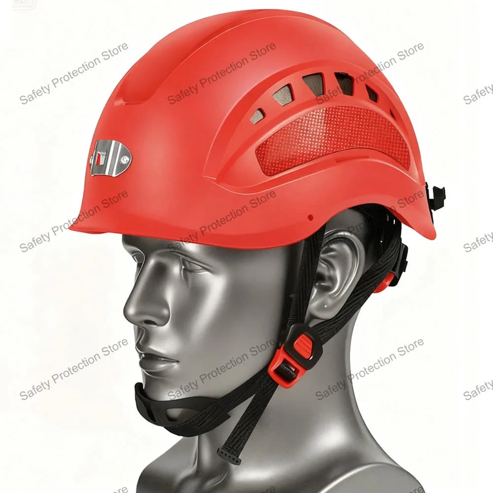 Casque de sécurité de Construction avec support de phare, casque rigide ventilé ABS pour mineurs, ca