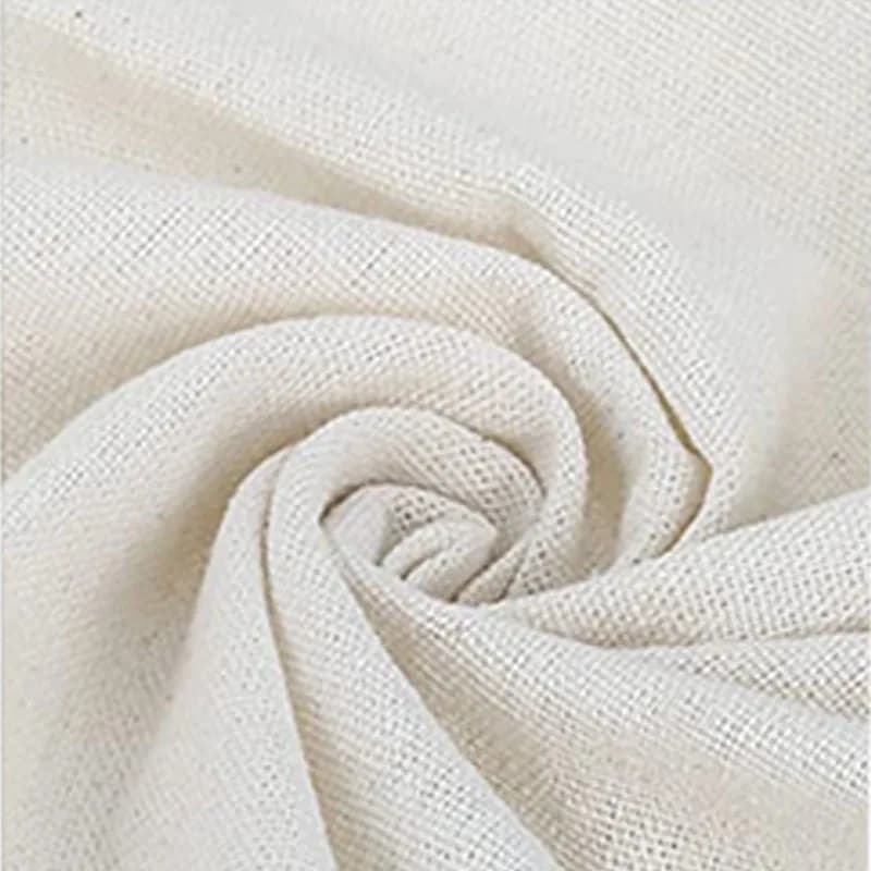 Tissu en lin naturel de couleur unie de 1,5 mètre de large, tissu pour vêtements, artisanat de brico