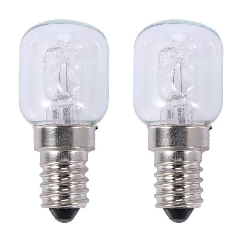 2 ampoules E14 haute température 500 degrés 25W, ampoule halogène pour four à bulles E14 250V 25W, a