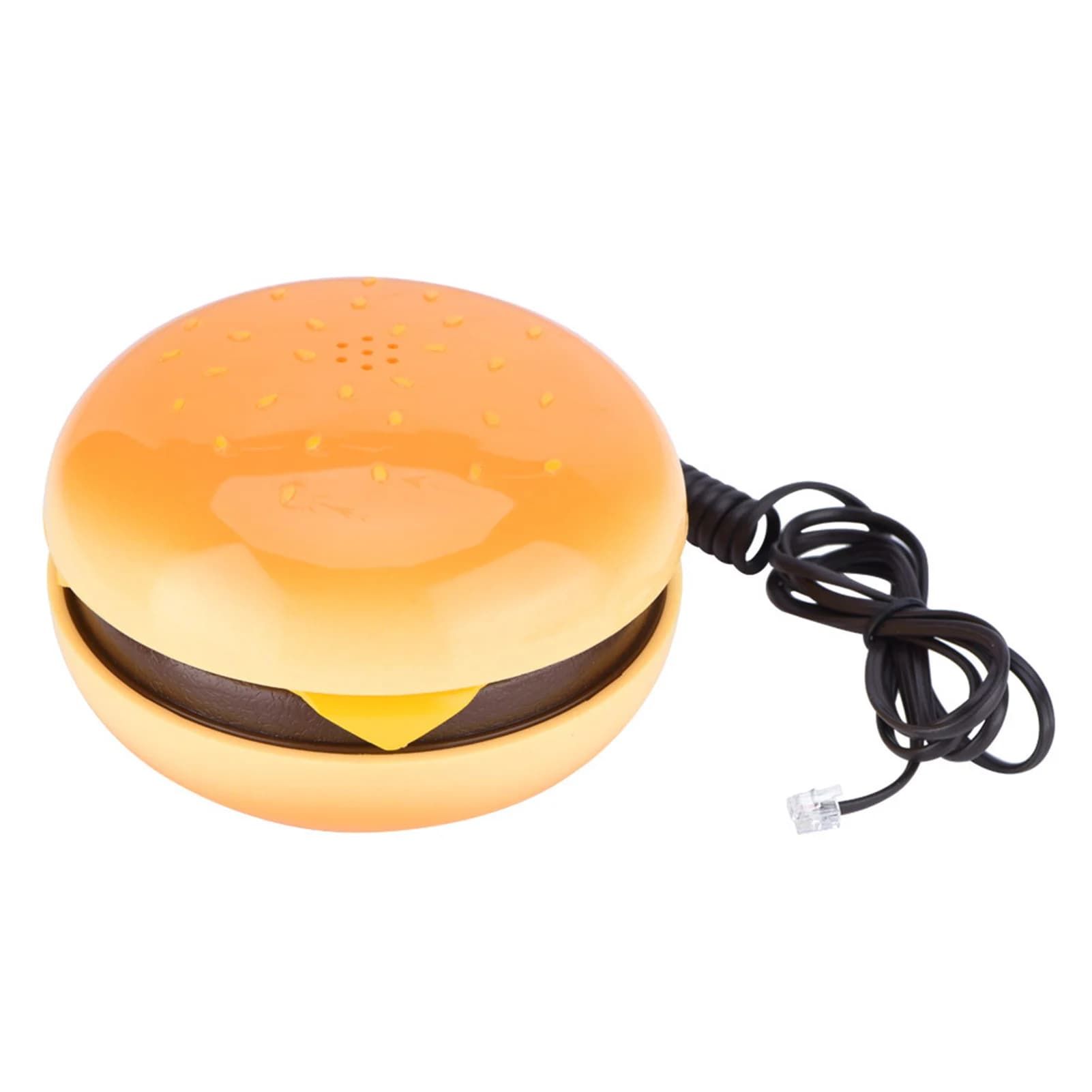 Nouveauté émulationnelle Hamburger téléphone fil téléphone fixe décoration de la maison