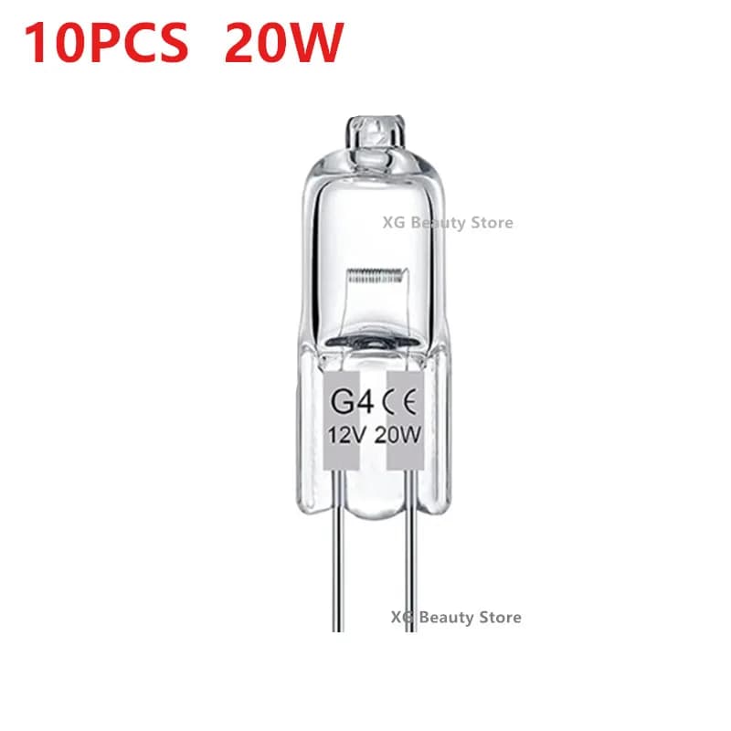 10/50/100 pièces G4 12V 10W 20W ampoules LED ampoules halogènes écologiques Capsule insérée perles l