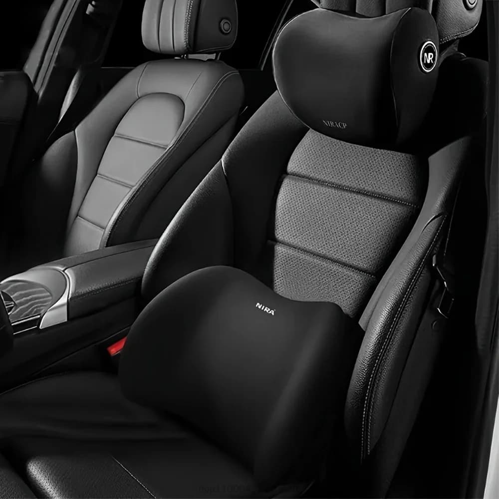 Coussin de siège de voiture ergonomique en mousse à mémoire de forme, adapté à toutes les saisons, a
