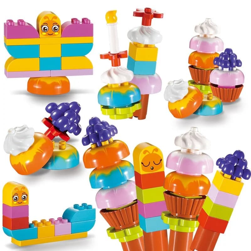 Décennie s de construction série Friend pour grand emploi de parents, ensemble de briques de crème g