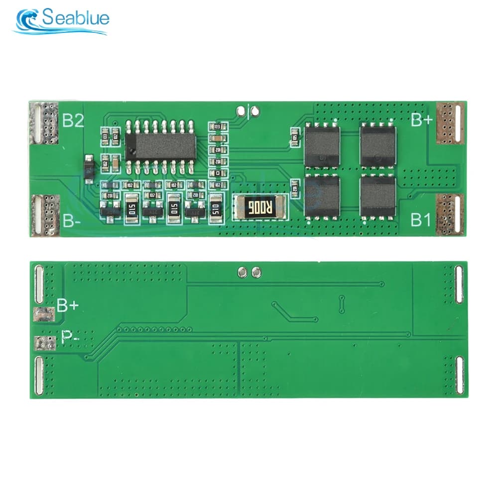 Carte de Protection BMS 3S 12.6V avec équilibrage pour batterie au Lithium 18650, sortie à courant é