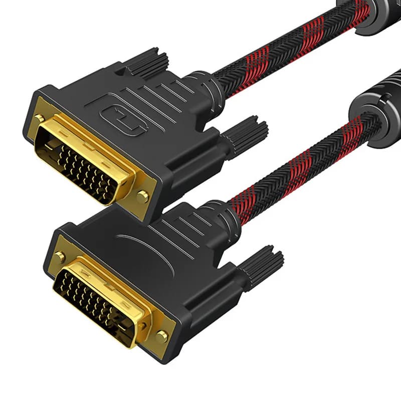 Câble Vothoon DVI vers DVI 24 + 1 câble double liaison DVI vers DVI-D mâle vers mâle câble de monite