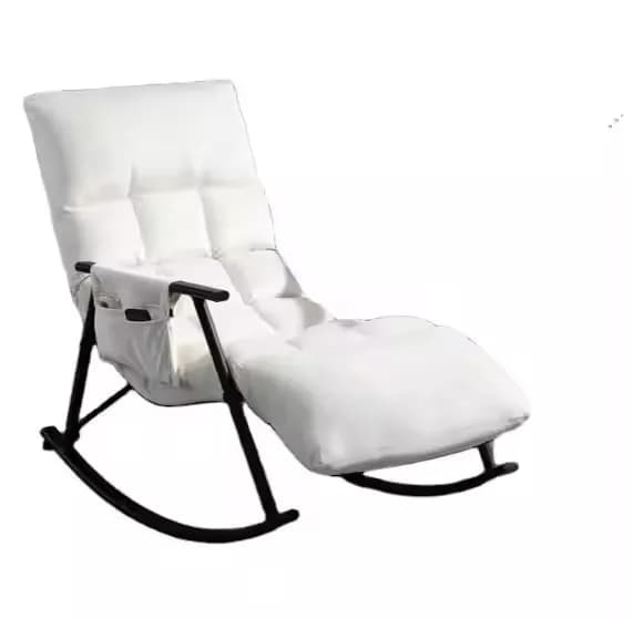 Canapé-lit inclinable simple en métal, Design moderne, extensible, confortable, relaxant, pour adult