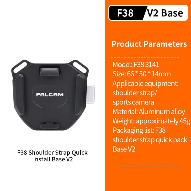 Falcam F38 V2 sangle d'épaule universelle plaque de dégagement rapide Arca Swiss pour appareil photo