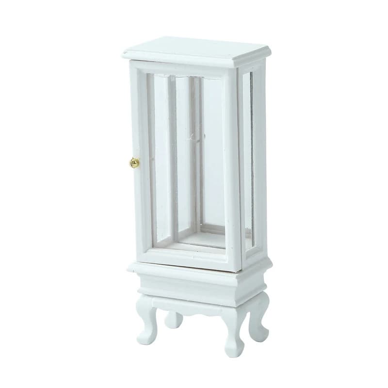 1 pièce, nouveau modèle de meuble de rangement en verre simulé pour maison de poupée, armoire miniat