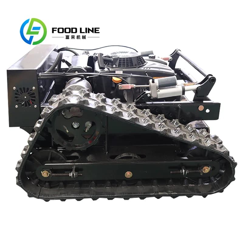 Tondeuse à gazon agricole télécommandée tout-terrain IA personnalisée 550mm 800mm avec CE EPA pour f