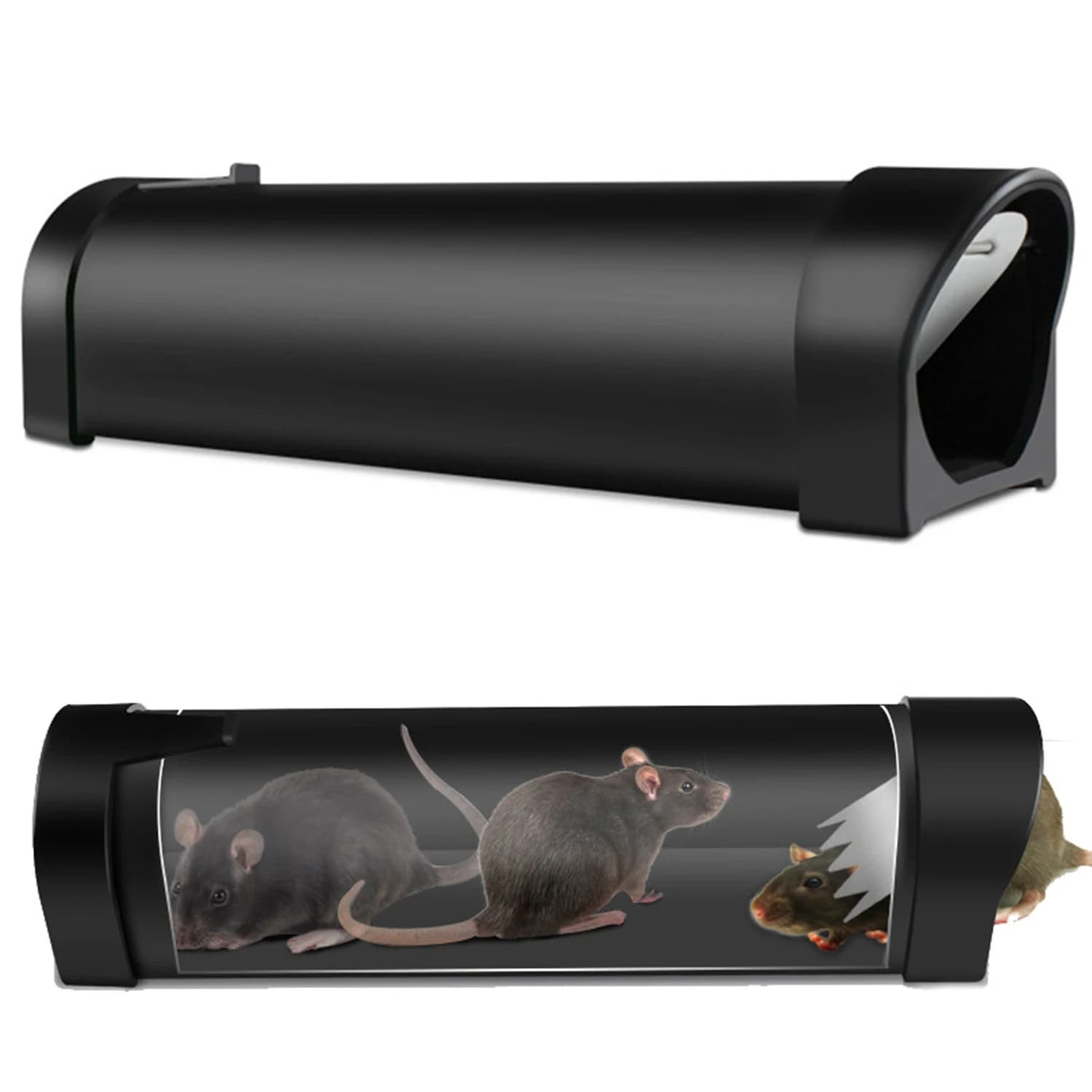 Piège à souris sans cruauté, attrape-souris, capture et libération, intérieur et extérieur