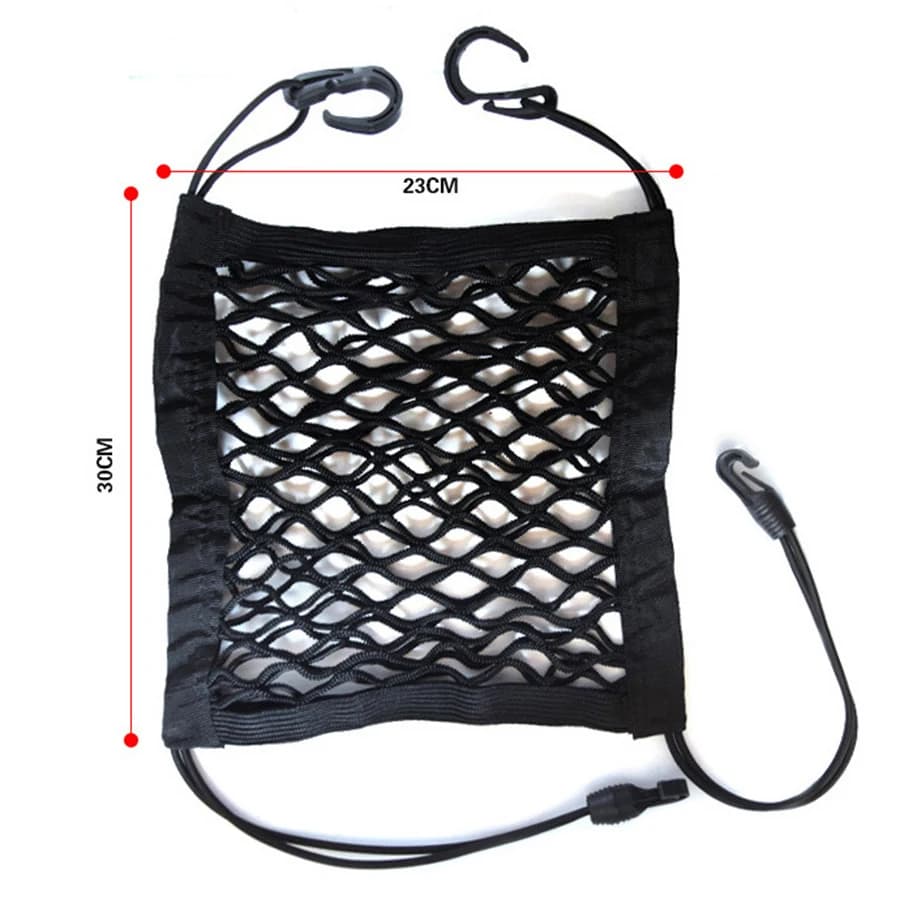 Barrière de voiture pour animaux de compagnie barrière de voiture pour chien avec sac de rangement e