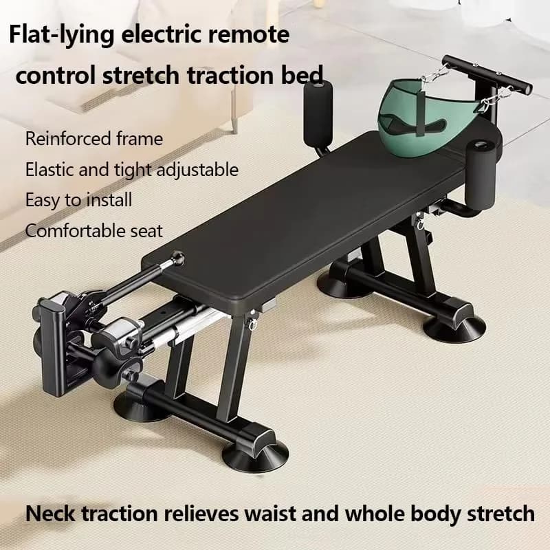 Lit de Traction d'étirement électrique Intelligent, chaise de rééducation d'étirement de la colonne