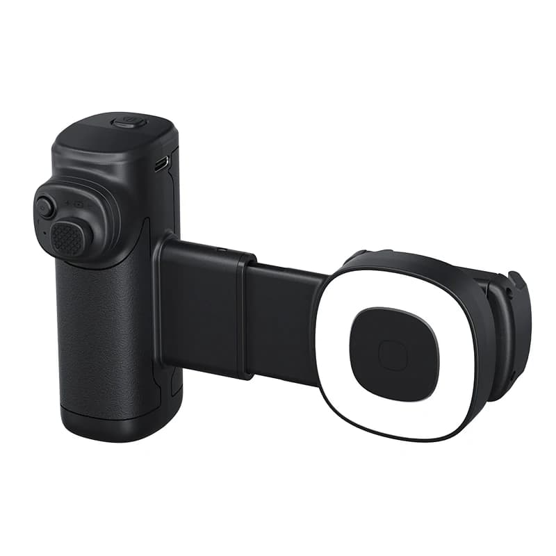 Smartphone caméra Selfie obturateur poignée vient photographie lumière rotation automatique Bluetoot