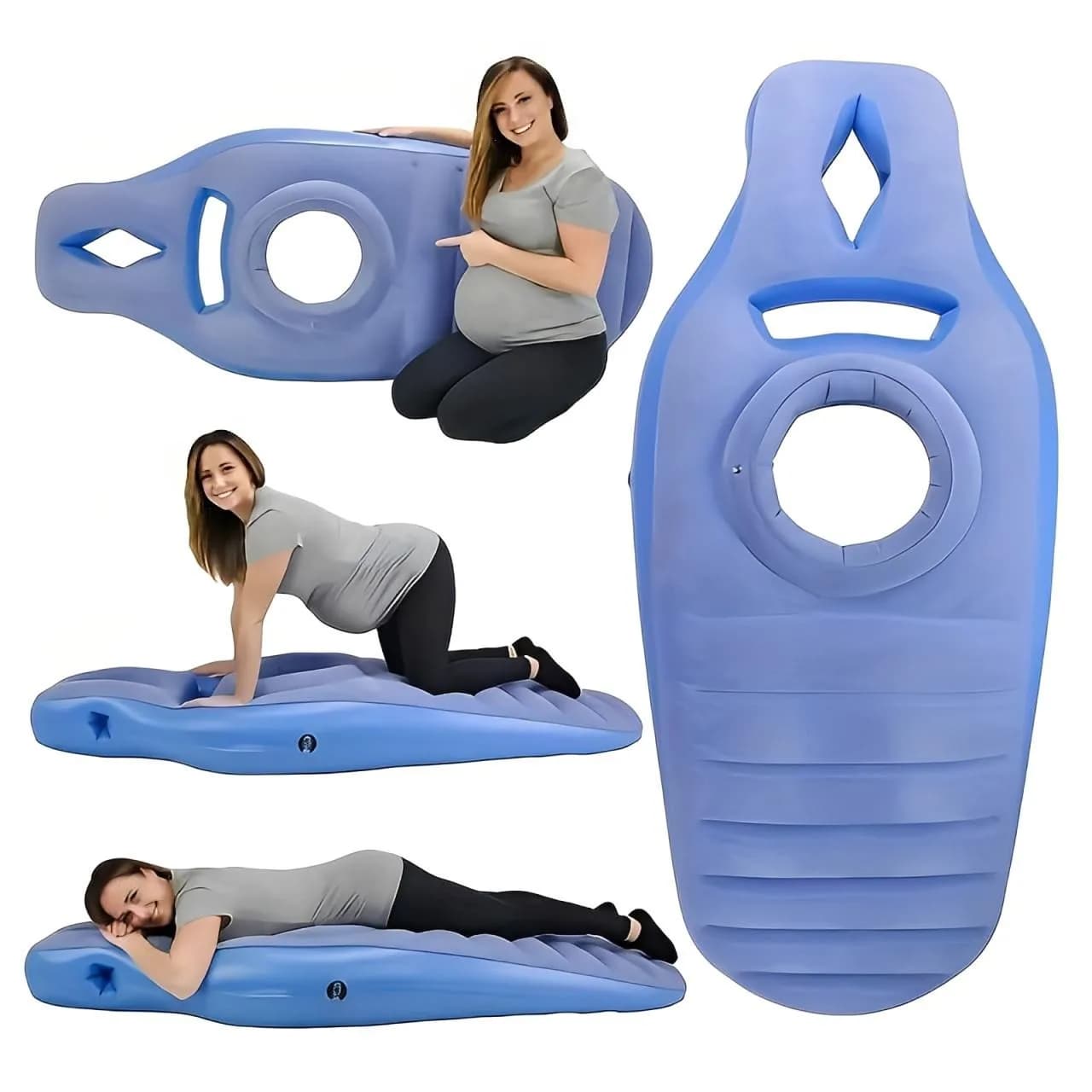 Oreiller gonflable pour femmes enceintes, matelas de grossesse, matelas de lit de maternité, tapis d
