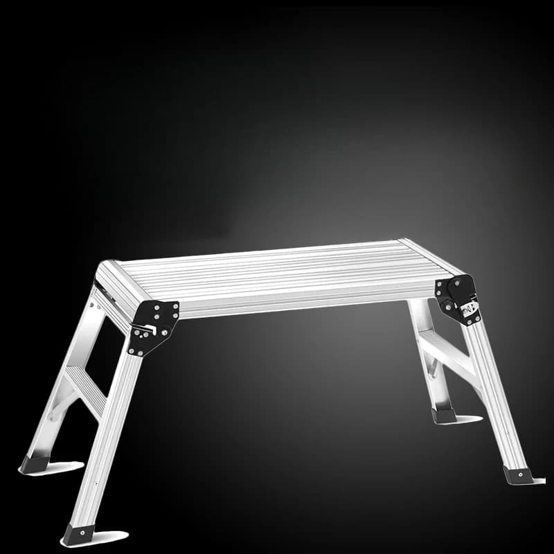 Banc de lavage de véhicule polyvalent, plateforme de travail en aluminium, échelle de tabouret de cl