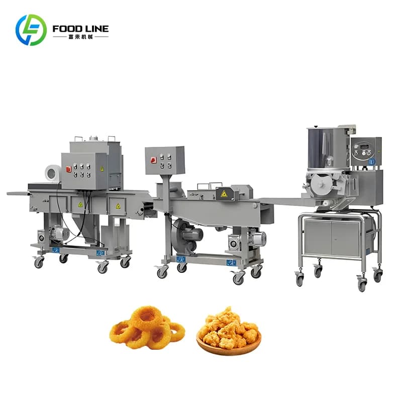 Machine automatique de haute qualité pour la fabrication de nuggets de poulet, de hamburgers et de g
