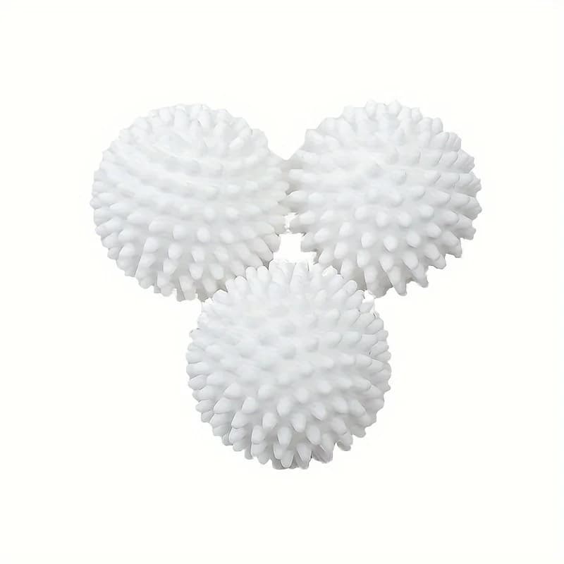 Boules de lessive réutilisables pour Machine à laver, essentiels de nettoyage ménager, 3 pièces