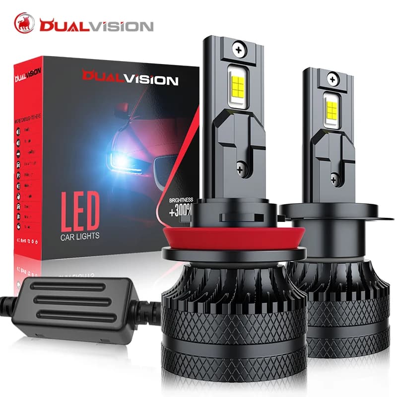 30000LM H7 H11 ampoule LED phare 220W pour phare de voiture H4 H1 H8 H9 9005 9006 HB3 HB4 9012 HIR2