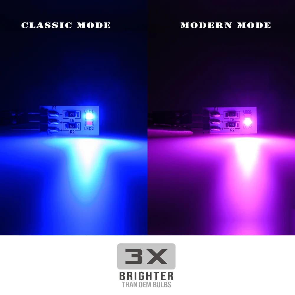 Éclairage ambiant de panneau de porte pour BMW, bleu, violet, LED, poignée de porte, escales, F30, F