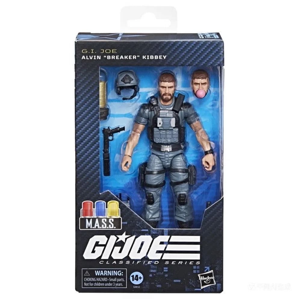 Hasbro G.I Série classifiée Joe # 158, Alvin 'Breaker' Kibbey 15cm Collection de figurines d'action