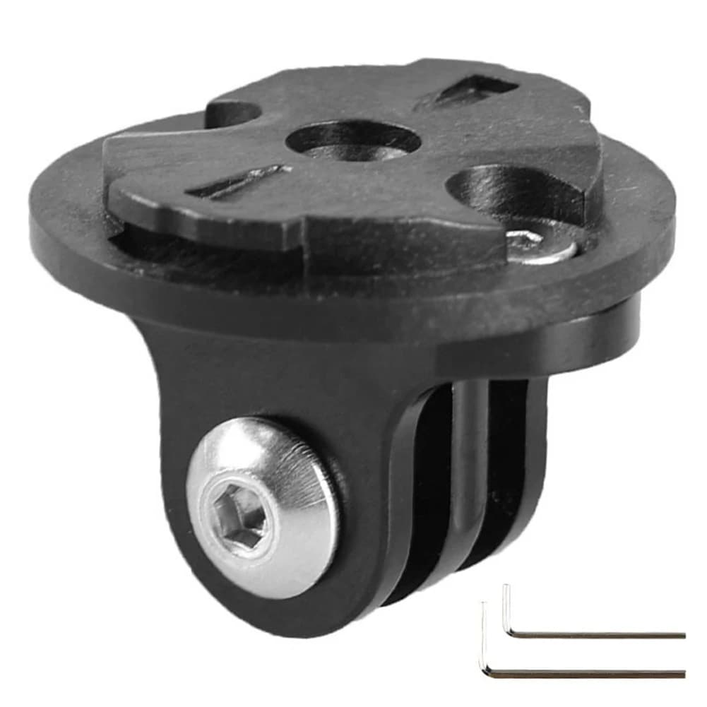 Support de caméra de vélo en alliage d'aluminium, support de base stable pour ordinateur de vélo, su