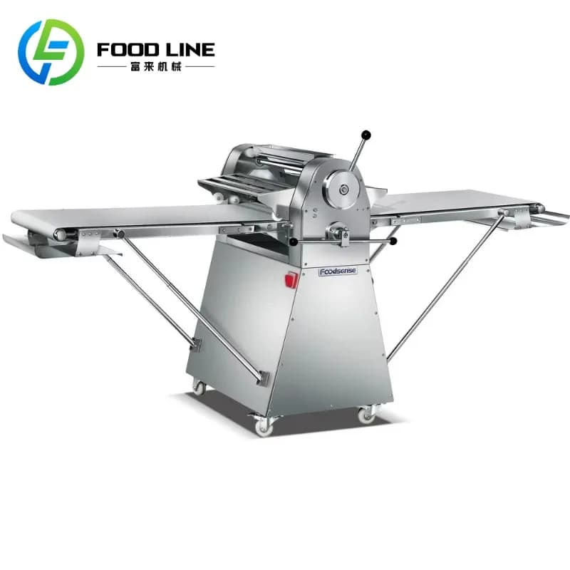 Lamineuse de pâte pliante commerciale de boulangerie électrique turque Baklava Phyllo Machine de feu