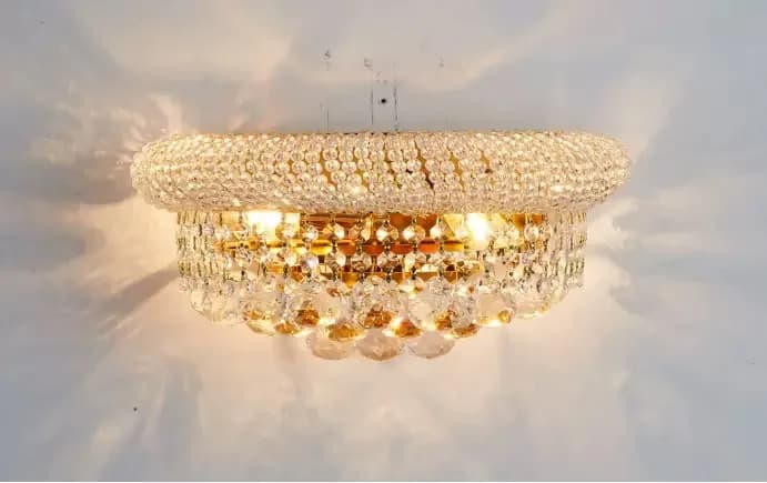 Plafonnier en cristal français salon atmosphère moderne salle à manger de luxe hôtel Villa chambre b