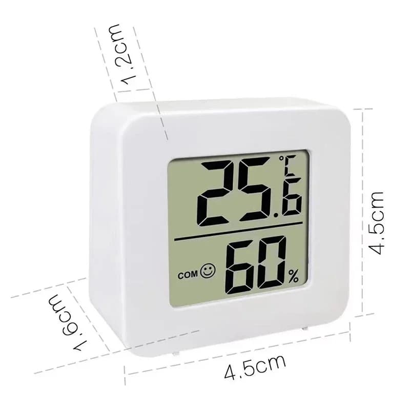 Thermomètre et hygromètre numérique LCD, compteur électronique de température et d'humidité, jauge d