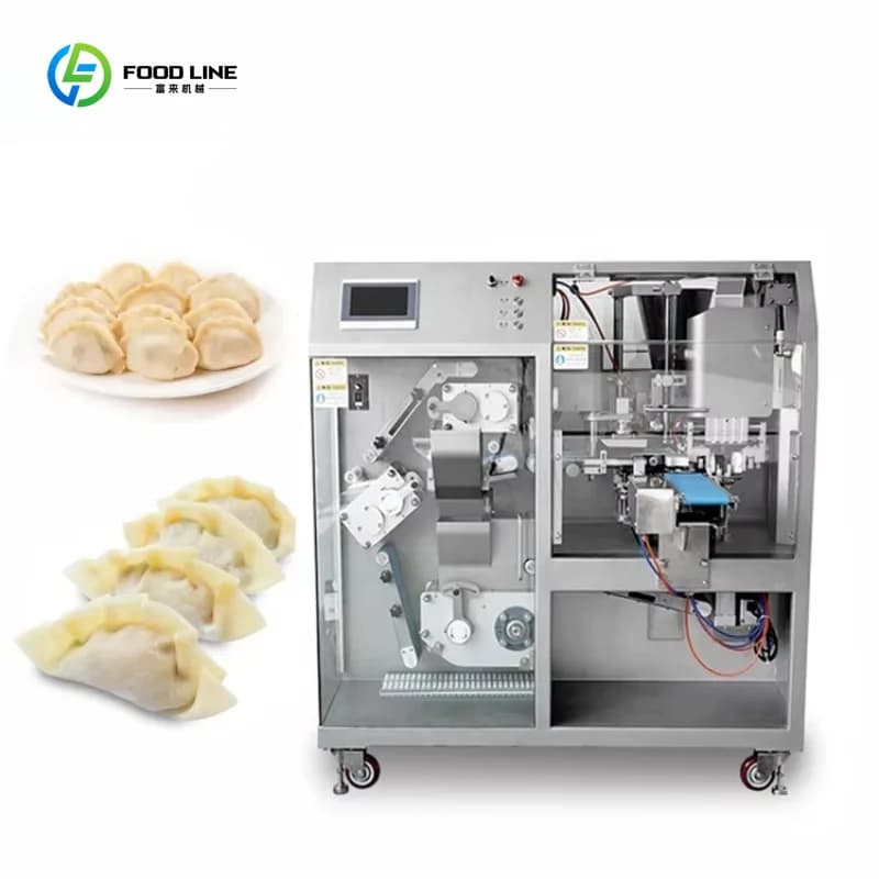 Machine à fabriquer des raviolis entièrement automatique, usage commercial pour restaurants, ligne d