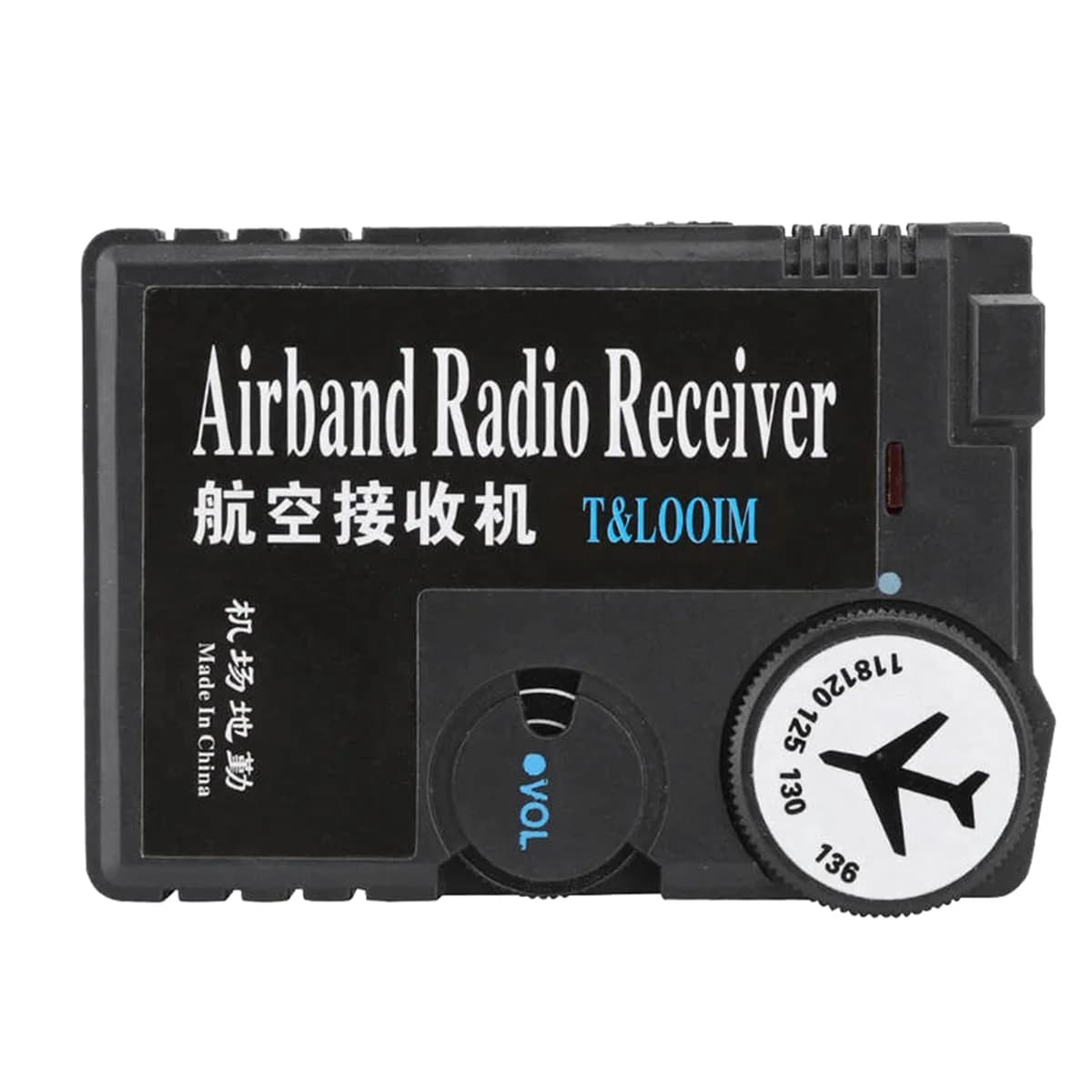 Récepteur radio numérique Airband, récepteur de bande aéronautique air-sol, haute sensibilité, 118-1