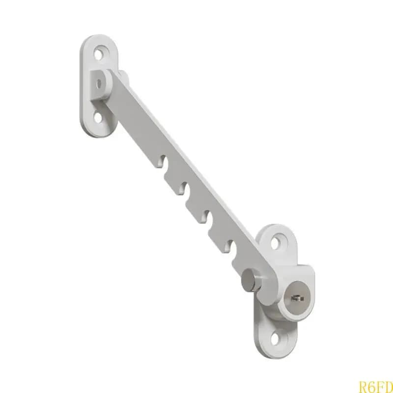 Limiteur de fenêtre et de porte de sécurité enfant réglable, serrure de fenêtre en acier au carbone
