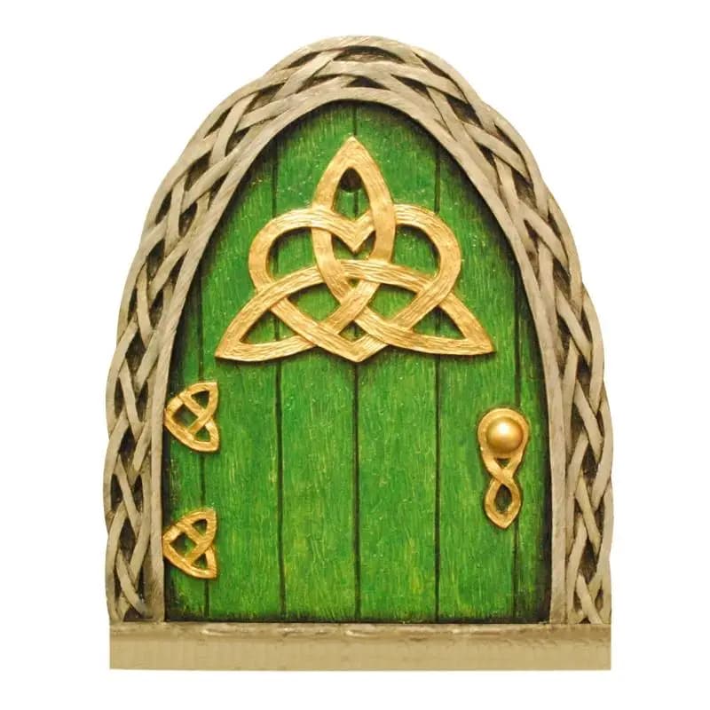 Nouveau ! Porte de fée elfe miniature pour jardin, décoration de maison, portes d'arbre, art miniatu