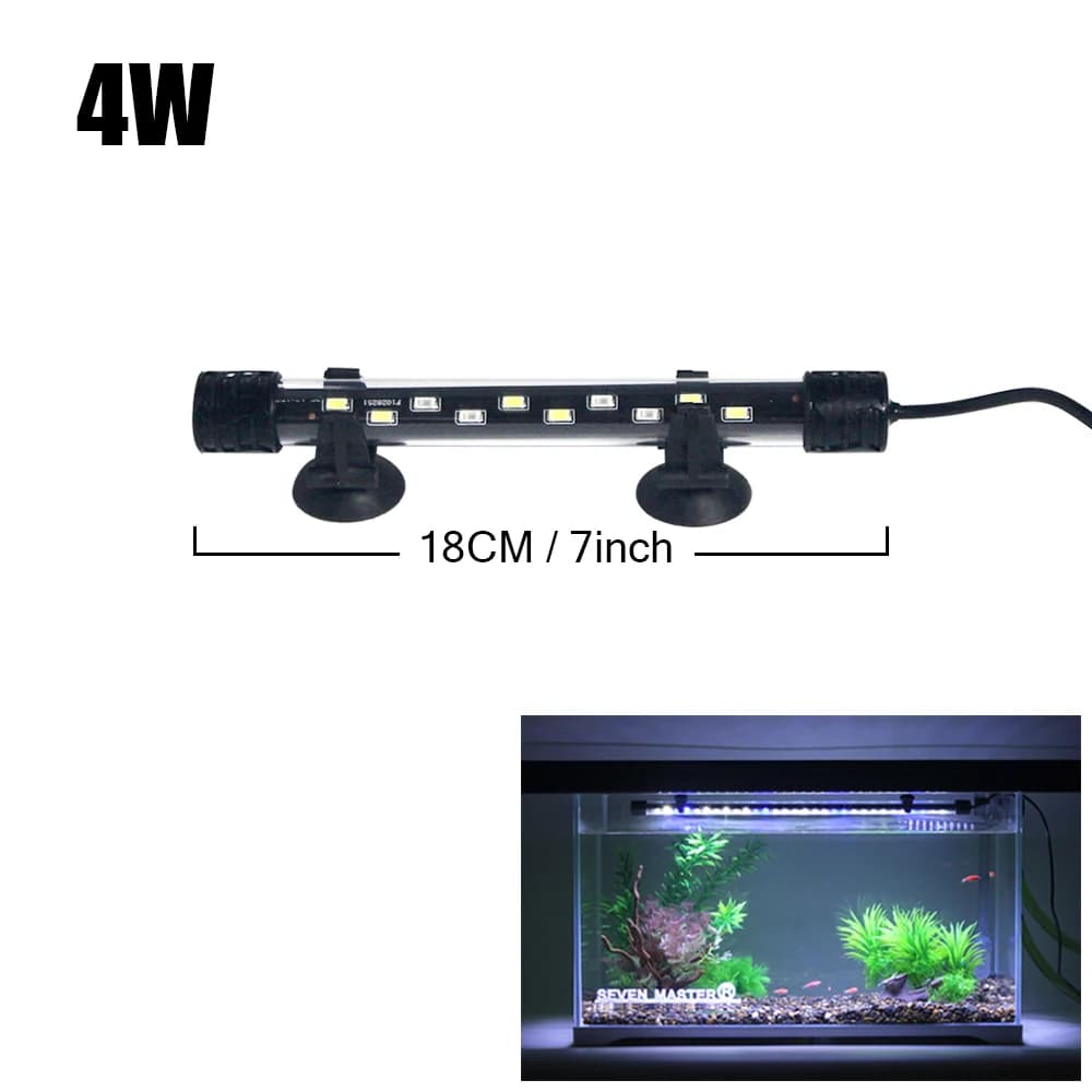 Lumière d'aquarium LED plante poussent lampe étanche Aquarium lumière 18-58CM aquariums sous-marins