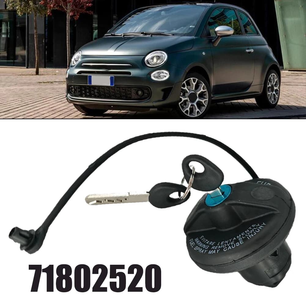 Pièce de rechange bouchon de réservoir de voiture noir bouchon de carburant de voiture pour Fiat bou