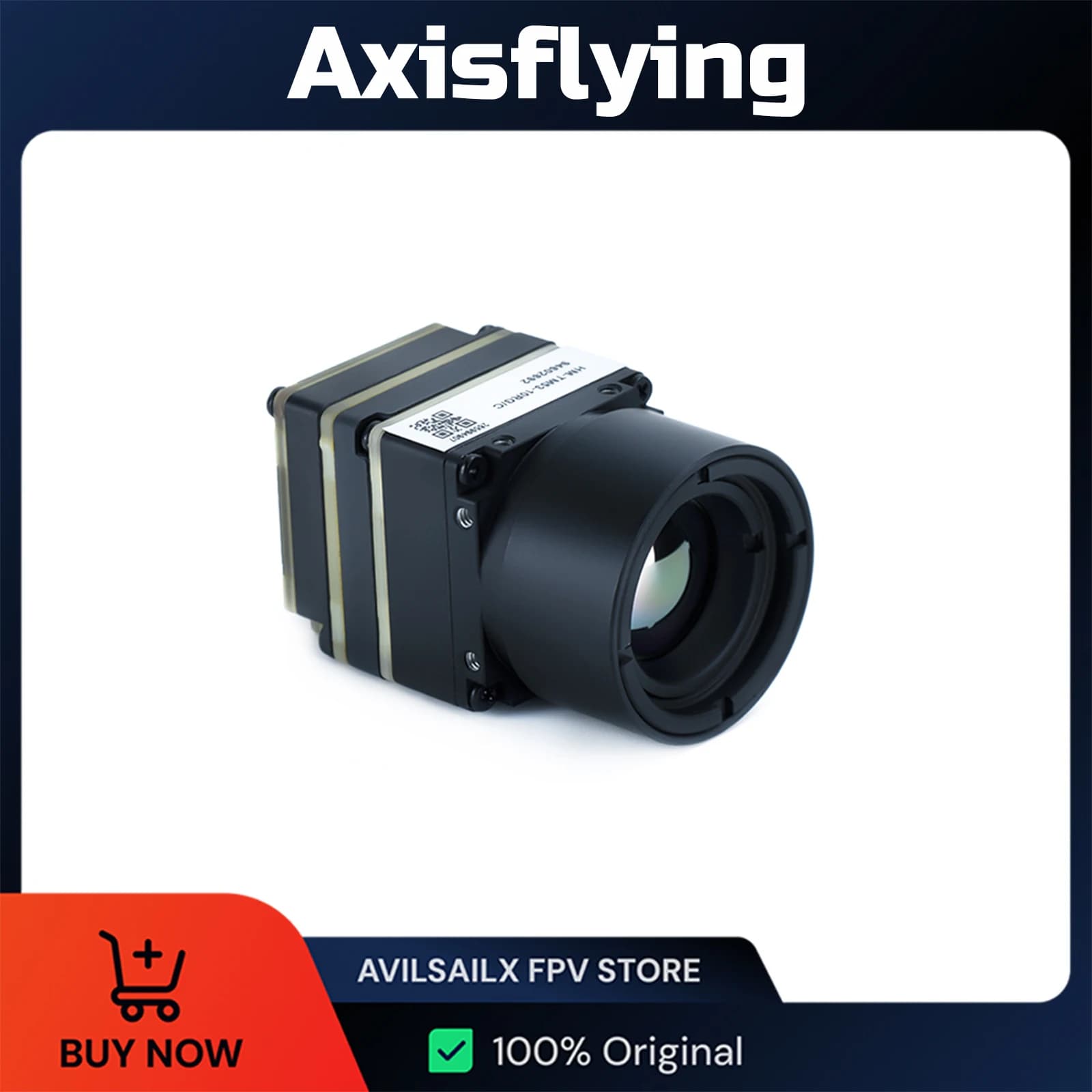 Caméra thermique haute résolution Axisflying pour caméra drone FPV