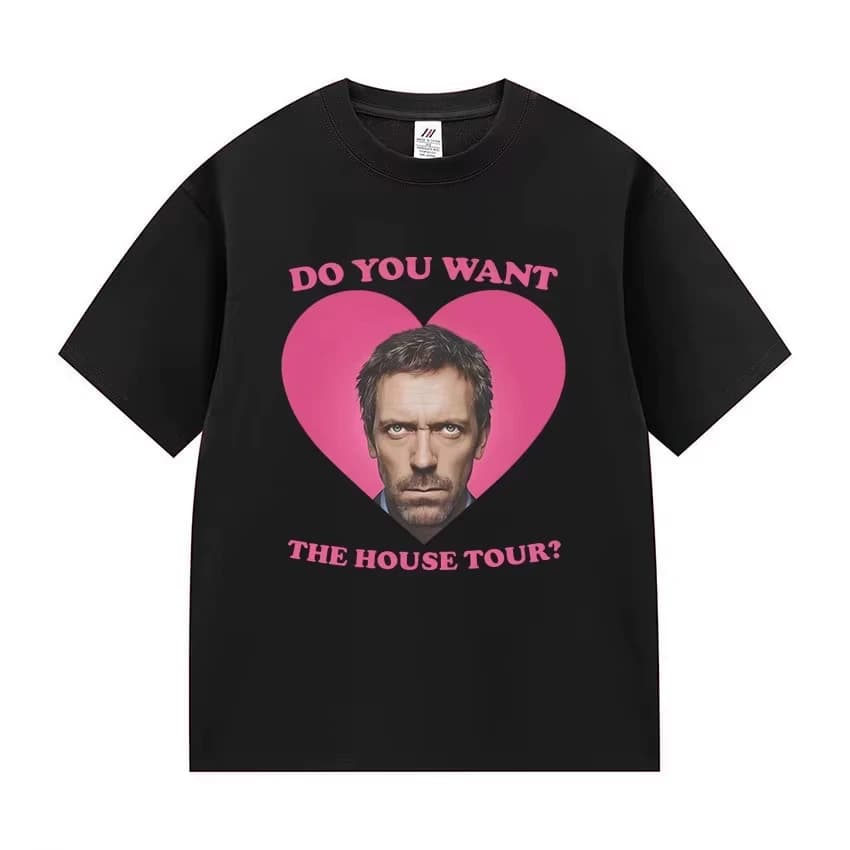 T-shirt graphique Dr Gregory House MD, T-shirt humoristique pour hommes et femmes, Harajuku, surdime