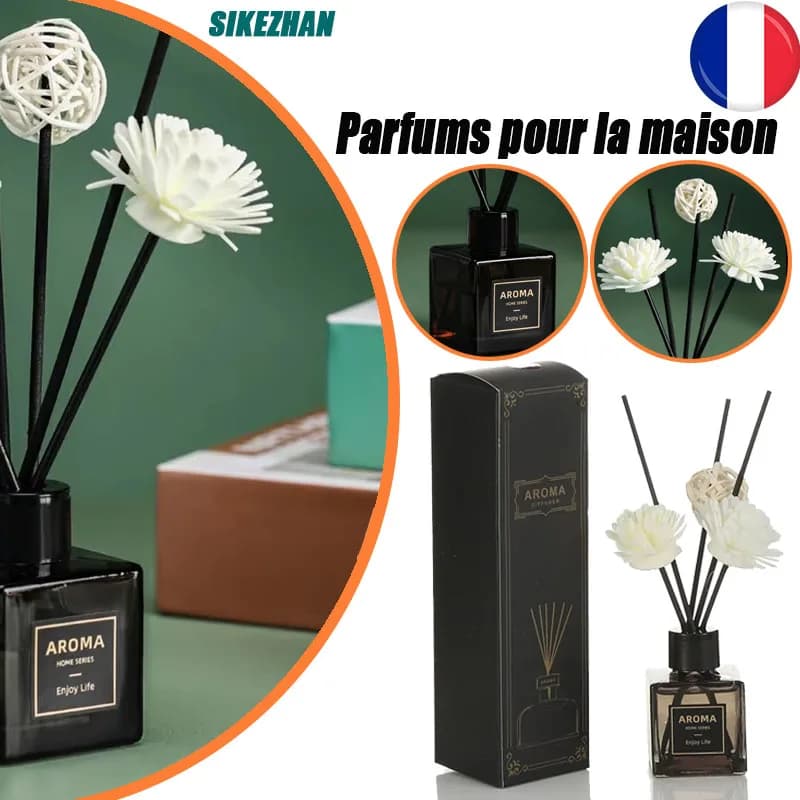 Désodorisant pour maisons, 50ml, décoration de salle, diffuseur de parfum liquide, désodorisation de
