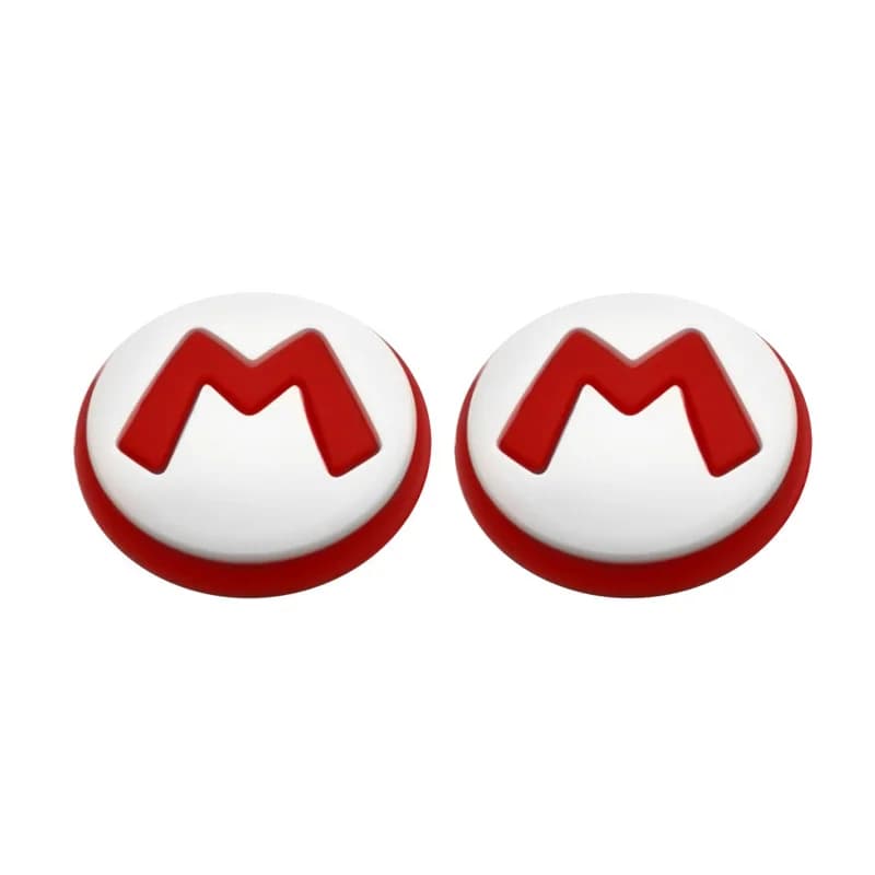 Poignées de Joystick de dessin animé Mario Poke Ball pour nintendo Switch 2, contrôleur JoyCon, capu