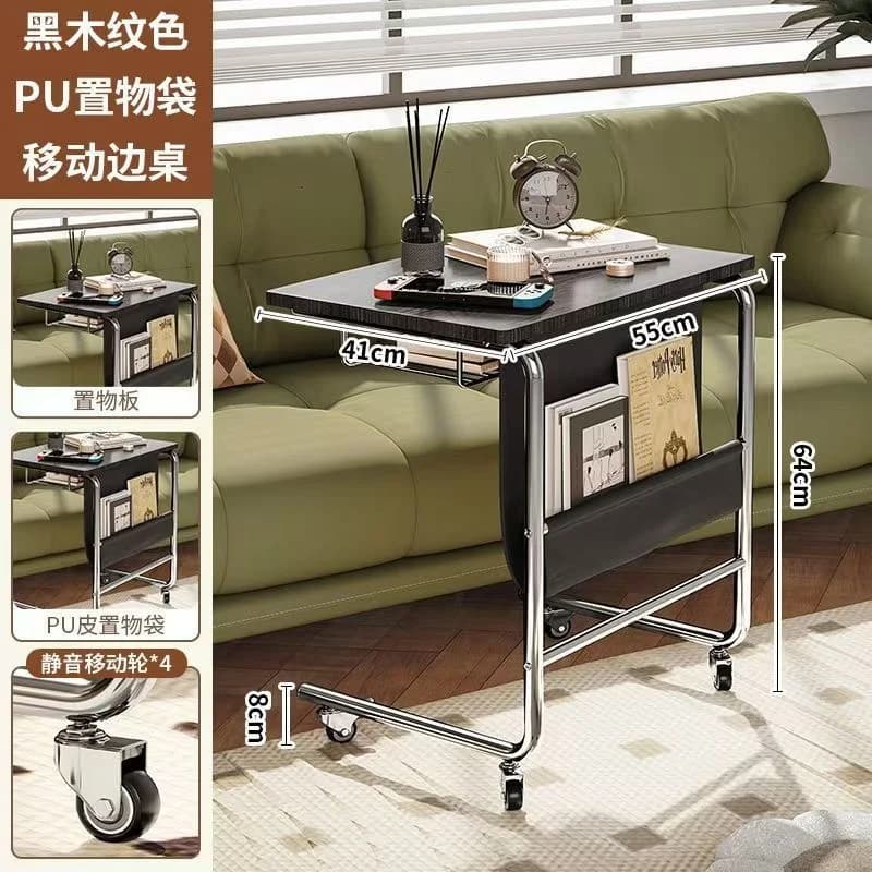 Table de chevet canapé-table salon chambre chaise paresseuse bureau ordinateur portable Table mobile